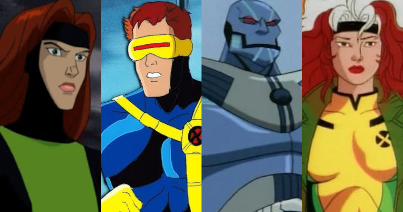 X-Men: Evolution e Serie Animada 5 coisas