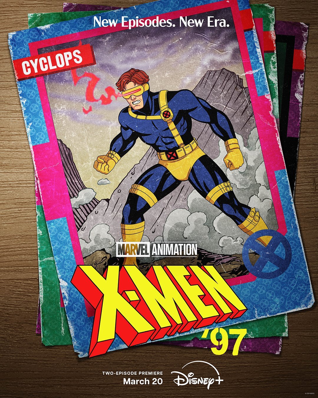 X-MEN 97: Confira os pôsteres individuais no estilo "card" 