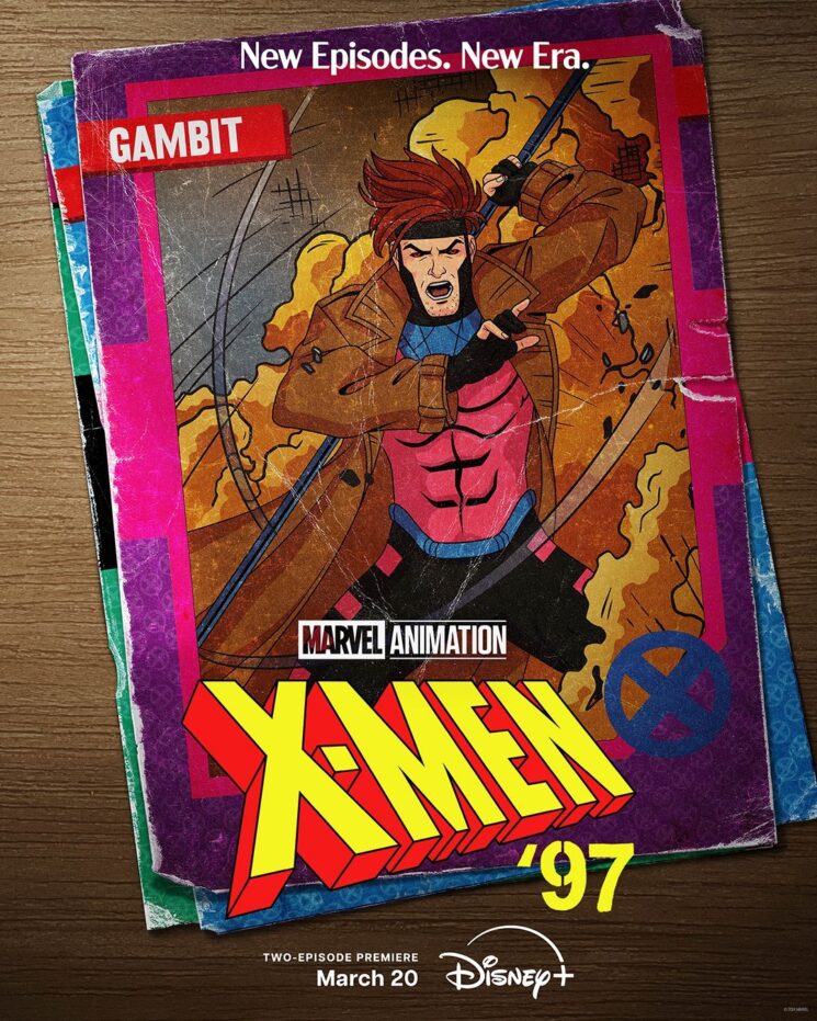 X-MEN 97: Confira os pôsteres individuais no estilo "card" 